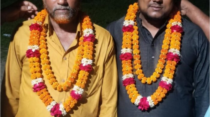 রাণীশংকৈলে উৎসবমুখর পরিবেশে নির্মাণ শ্রমিক ইউনিয়নের ভোটগ্রহণ- সভাপতি হাফিজুল,সম্পাদক কামাল
