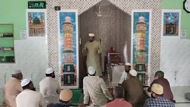 ঈদগাহ বাজার জামে মসজিদে ওসি শাহীন: অপরাধমুক্ত দেবহাটা গড়তে জনগণকে পুলিশের পাশে দাঁড়ানোর আহ্বান
