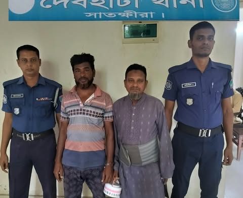 দেবহাটার আলোচিত শামীম হত্যাকান্ডের ঘটনায় থানায় মামলা, এজাহারনামীয় ২ আসামী আটক