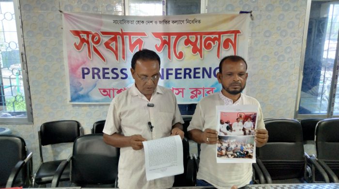 আশাশুনিতে সুদ কারবারির বিরুদ্ধে সংবাদ সম্মেলন, জমি দখল, জাল কাগজে ঋণ গ্রহণ ও অপপ্রচারের অভিযোগ আব্দুল হাইয়ের